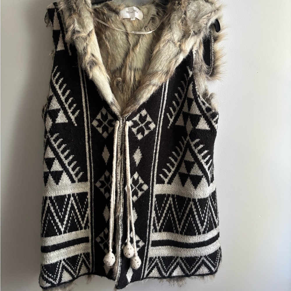 Miss Me Faux Fur Vest